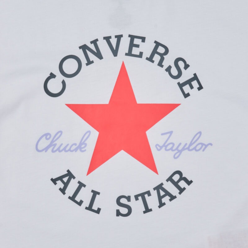 T-shirt ragazza Converse DISSECTED CTP BOXY TEE Bianco T-shirt maniche corte Bambina - 3