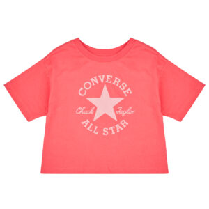 T-shirt ragazza Converse  DISSECTED CTP BOXY TEE  Rosa Converse