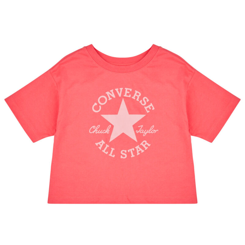 Camisetas Converse DISSECTED CTP BOXY TEE Rosa - Camiseta de manga corta para niñas - 1