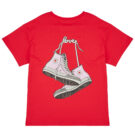 T-shirt ragazza Converse VALENTINE'S DAY BF TEE Rosso T-shirt maniche corte Bambina - 2