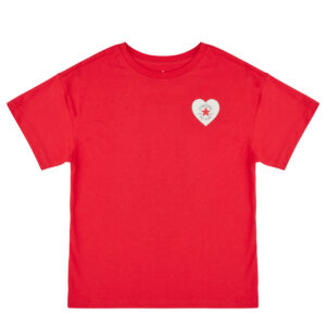 T-shirt ragazza Converse  VALENTINE'S DAY BF TEE  Rosso Converse 199012419150