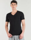 T-shirt Eminence HERITAGE PUR COTON COL V Nero - T-shirt maniche corte Uomo - 2