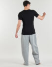T-shirt Eminence HERITAGE PUR COTON COL V Nero - T-shirt maniche corte Uomo - 4