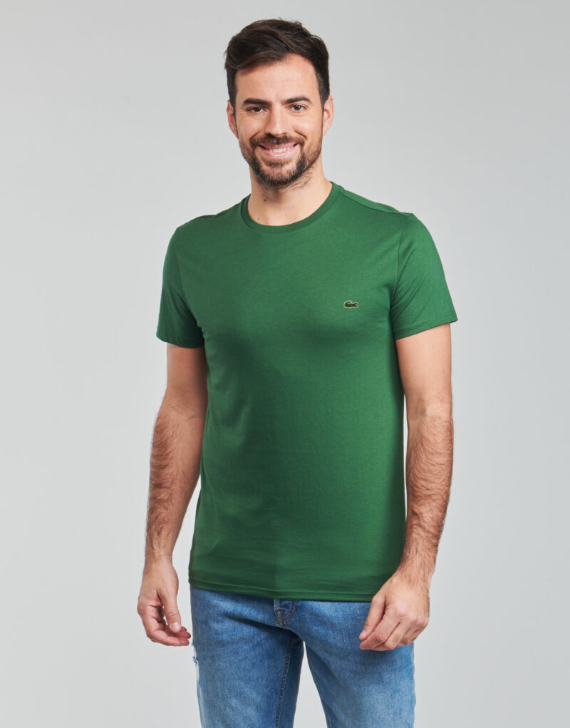 T-shirt Lacoste T-shirt &agrave; manches courtes pour homme EVAN Green - 2