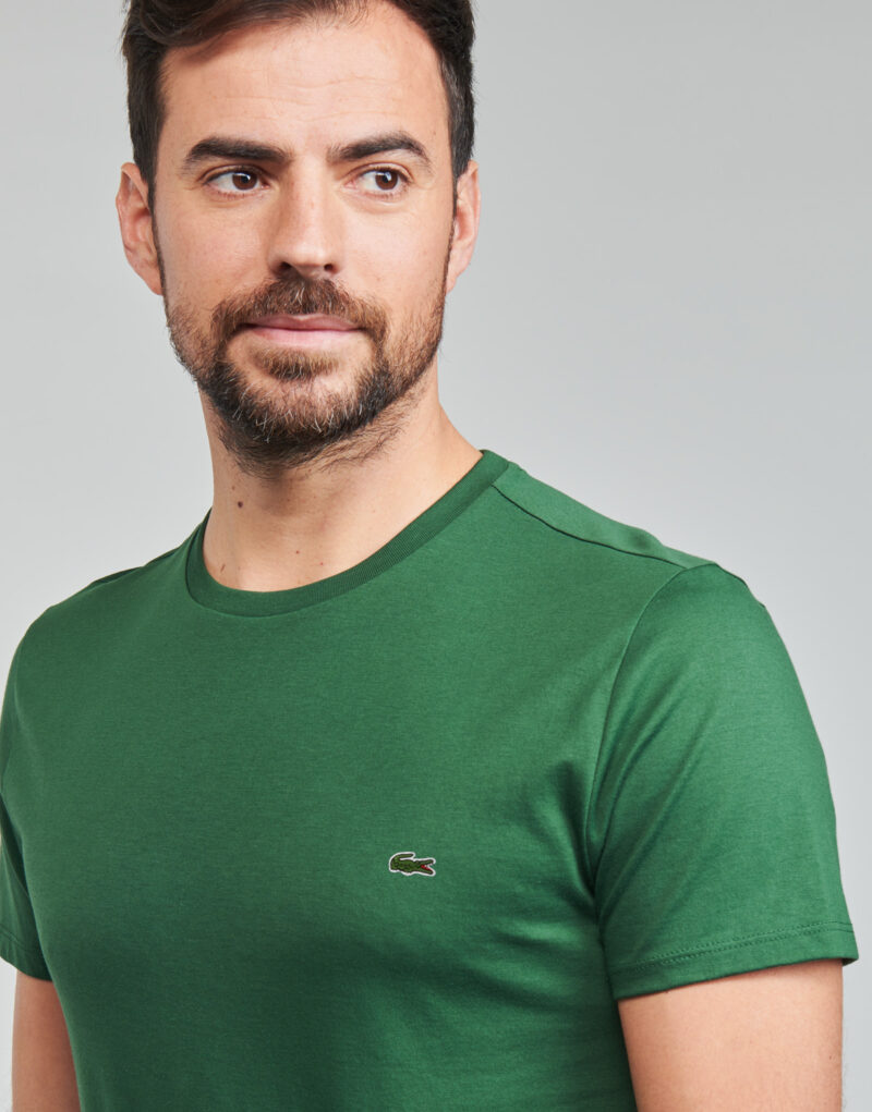 T-shirt Lacoste T-shirt &agrave; manches courtes pour homme EVAN Green - 5