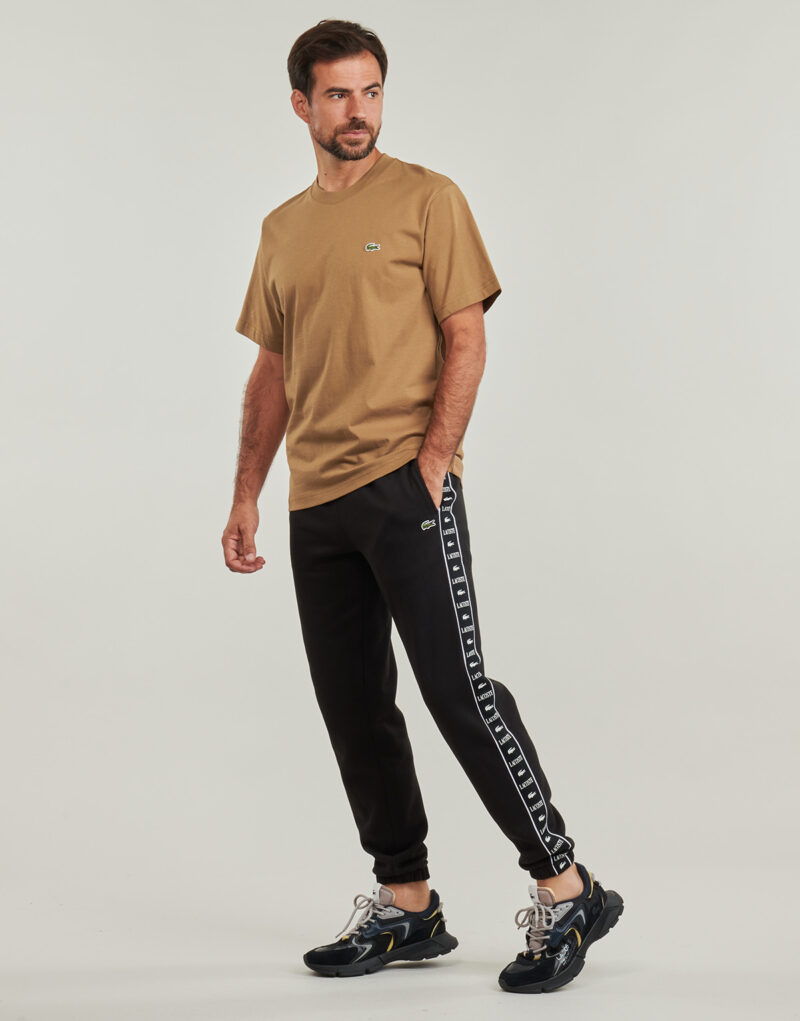 T-shirt Lacoste T-shirt &agrave; manches courtes marron pour homme TH7318 - 3