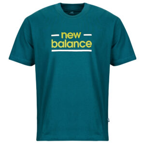 T-shirt uomo New Balance  LINEAR LINES T-SHIRT  Verde New Balance 198688491347
