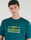 New Balance LINEAR LINES T-SHIRT Gr&uuml;n Herren Kurzarm-T-Shirt - 5