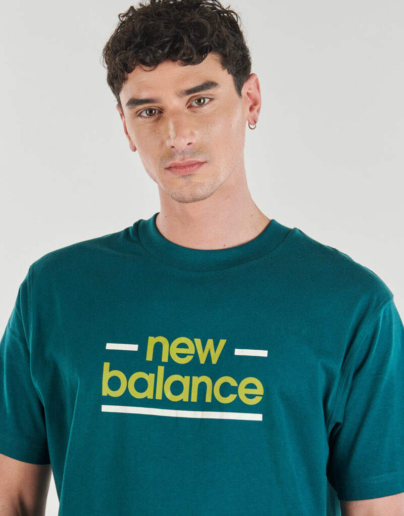 New Balance LINEAR LINES T-SHIRT Gr&uuml;n Herren Kurzarm-T-Shirt - 5