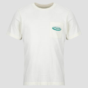 T-shirt uomo Patagonia  M'S MW '95 OVAL LOGO POCKET TEE  Beige Patagonia 198077728313