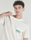 Patagonia M'S MW '95 T-shirt &agrave; poche avec logo ovale beige - T-shirt &agrave; manches courtes pour homme - Taille 5