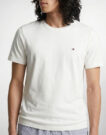 Tommy Hilfiger T-shirt ESS SEASONAL REG FIT SOLID TEE Beige - Men's short-sleeved T-shirt - 5