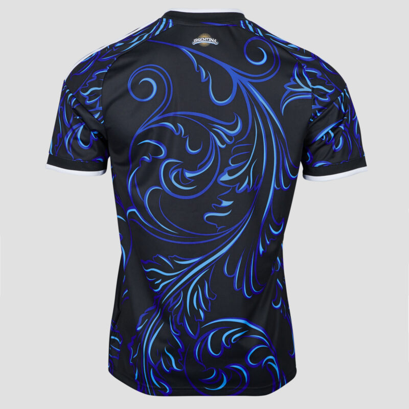 T-shirt adidas Away Argentina Football Jersey Blu T-shirt maniche corte Uomo - 6