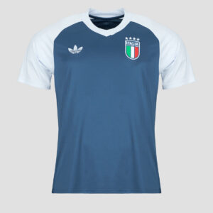 T-shirt uomo adidas  Preshirt Away Italy Football Jersey  Blu adidas 4068819106456