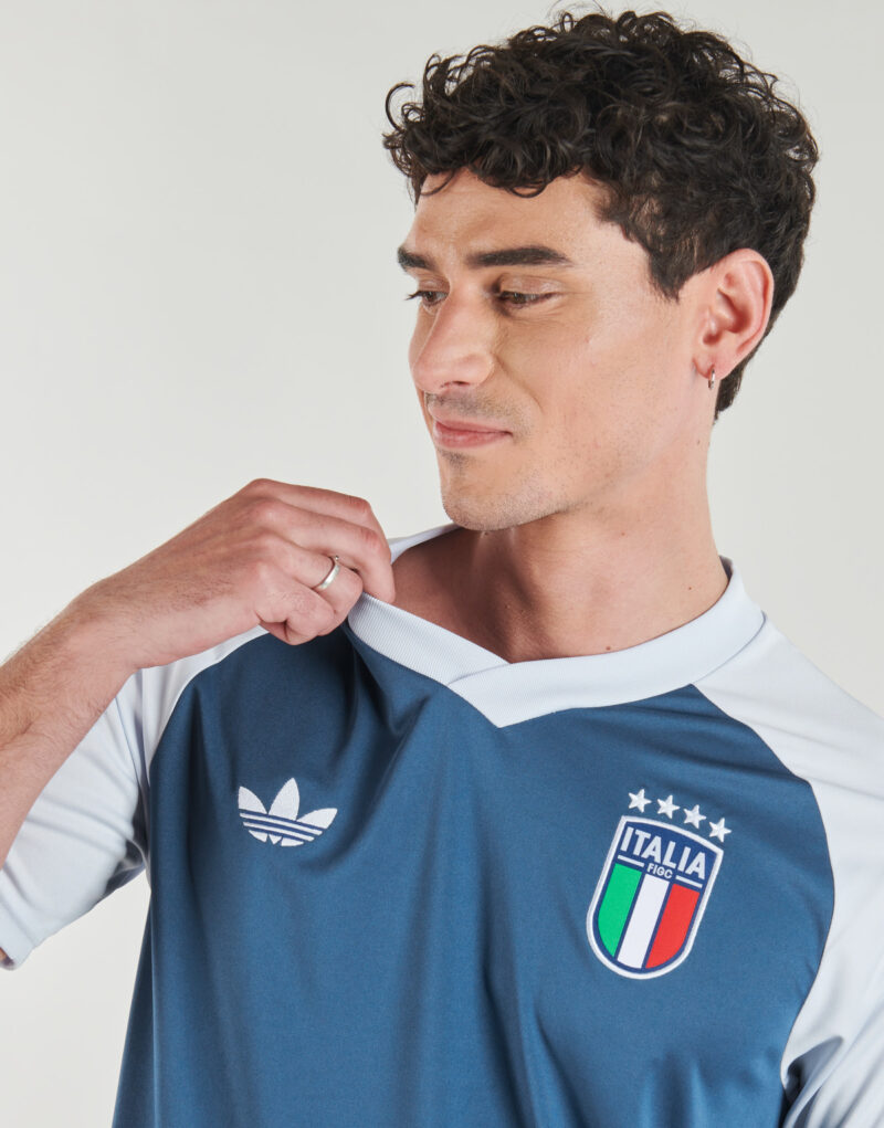 T-shirt adidas Preshirt Away Italy Football Jersey Blu T-shirt maniche corte Uomo - 5