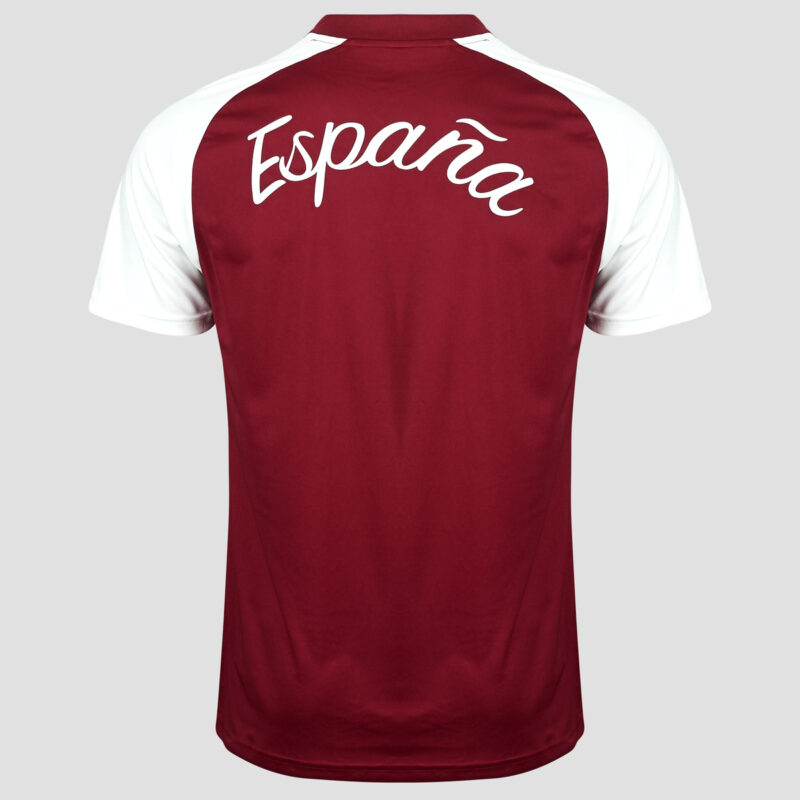 T-shirt adidas Preshirt ext&eacute;rieur Espagne, rouge, manches courtes, taille 6
