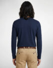Camiseta de manga larga Tommy Hilfiger SCRIPT STACK LS REGULAR TEE Marine - Camisetas de manga larga para hombre - 4