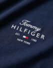 Camiseta de manga larga Tommy Hilfiger SCRIPT STACK LS REGULAR TEE Marine - Camisetas de manga larga para hombre - 5