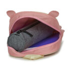 Bambino Citrouille et Compagnie BEAR PINK Rosa Zaino Bambino - 5