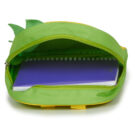 Bambino Citrouille et Compagnie CROCODILE GREEN Verde Zaino Bambino - 5