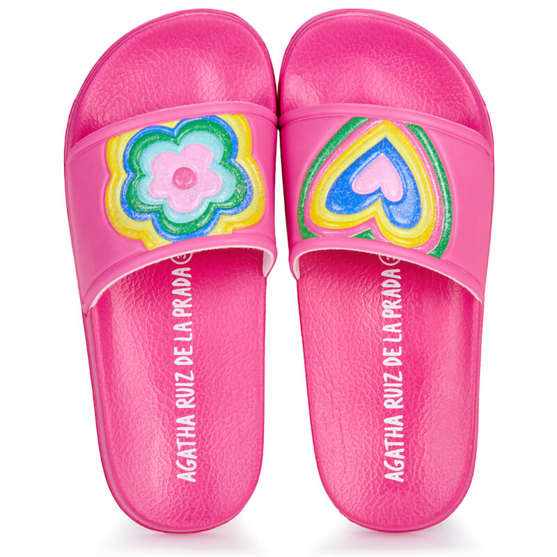 Agatha Ruiz de la Prada FLIP-FLOP Rosa - ciabatte Bambina - 6