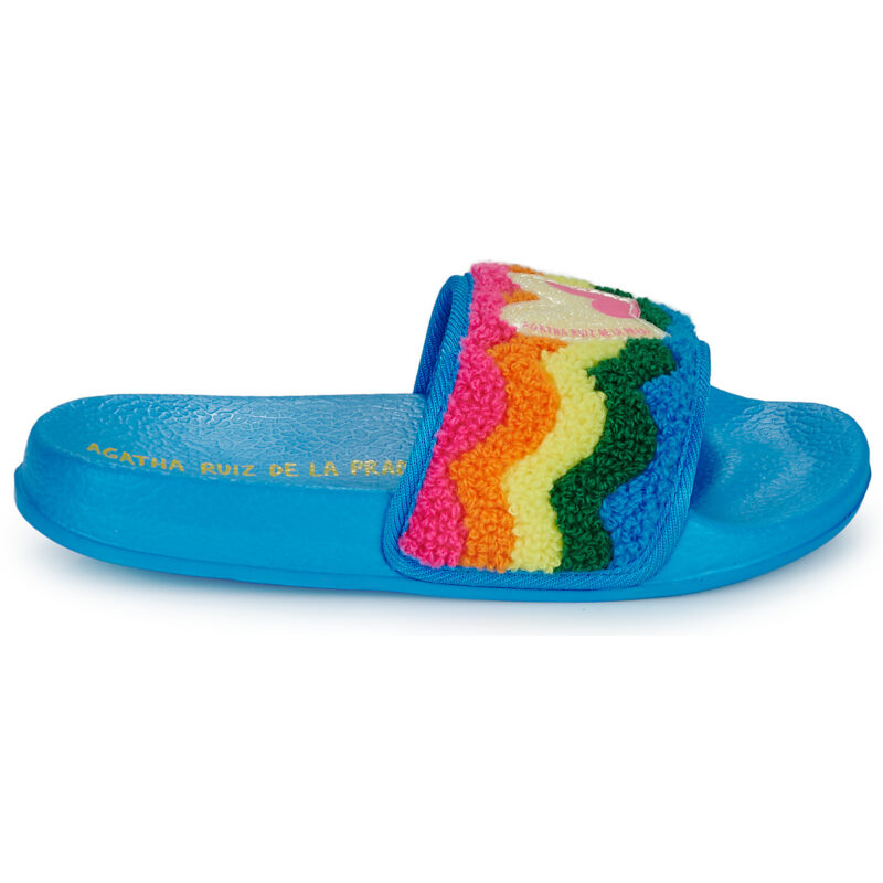 ragazza Agatha Ruiz de la Prada FLIP FLOPS Blu ciabatte Bambina - 2