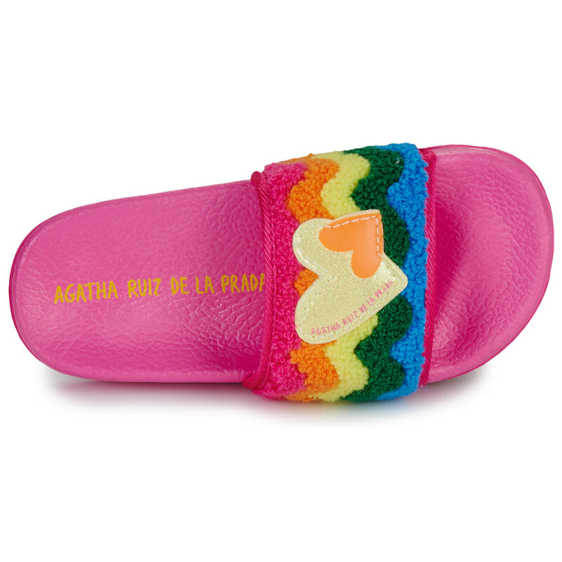 ragazza Agatha Ruiz de la Prada FLIP FLOPS Rosa ciabatte Bambina - 6