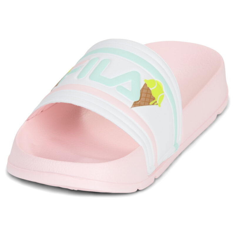 ragazza Fila MORRO BAY PRT Pantoletten f&uuml;r Kinder, rosa M&auml;dchenhausschuhe - 3