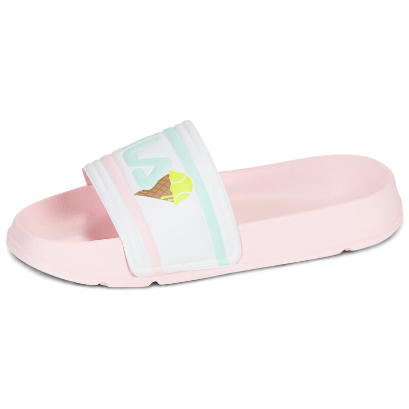 ragazza Fila MORRO BAY PRT Pantoletten f&uuml;r Kinder, rosa M&auml;dchenhausschuhe - 4