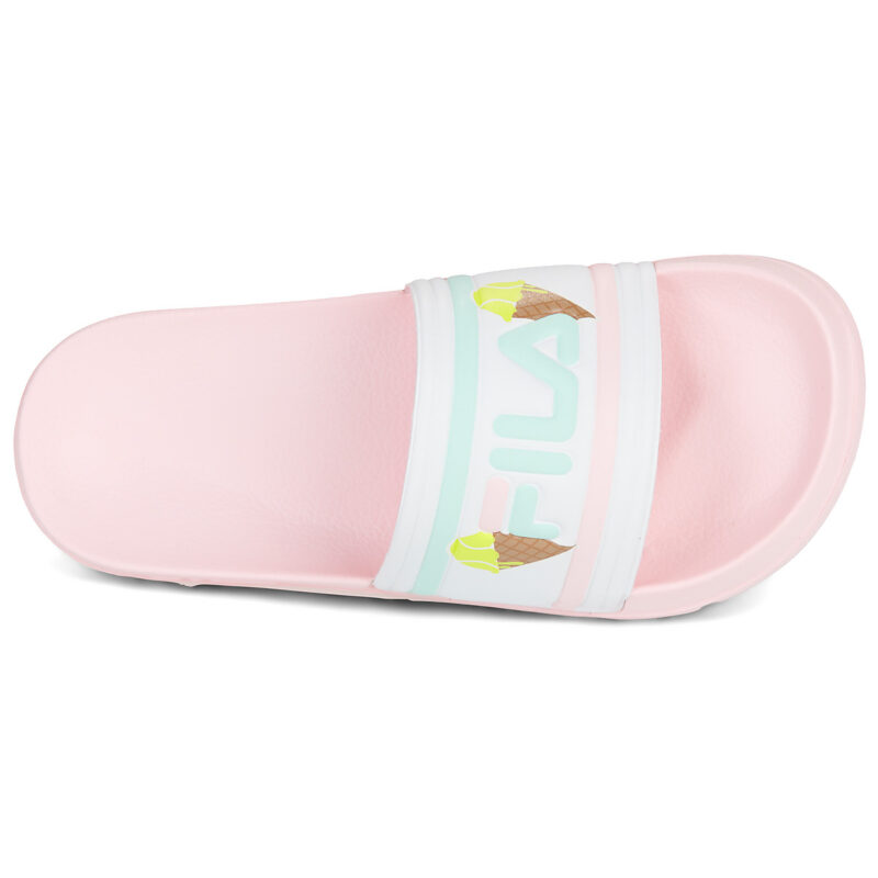 ragazza Fila MORRO BAY PRT Pantoletten f&uuml;r Kinder, rosa M&auml;dchenhausschuhe - 6