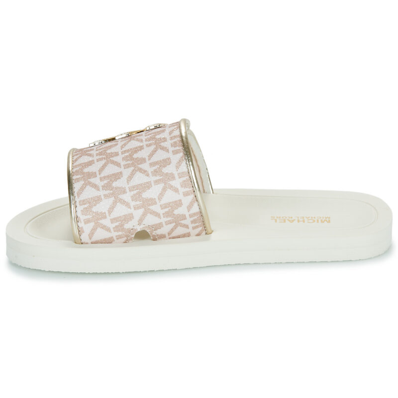 ragazza MICHAEL Michael Kors ELI CARROLL Beige ciabatte Bambina - 4