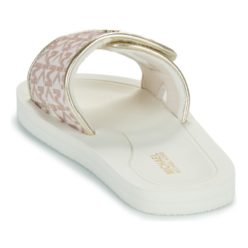 ragazza MICHAEL Michael Kors ELI CARROLL Beige ciabatte Bambina - 5