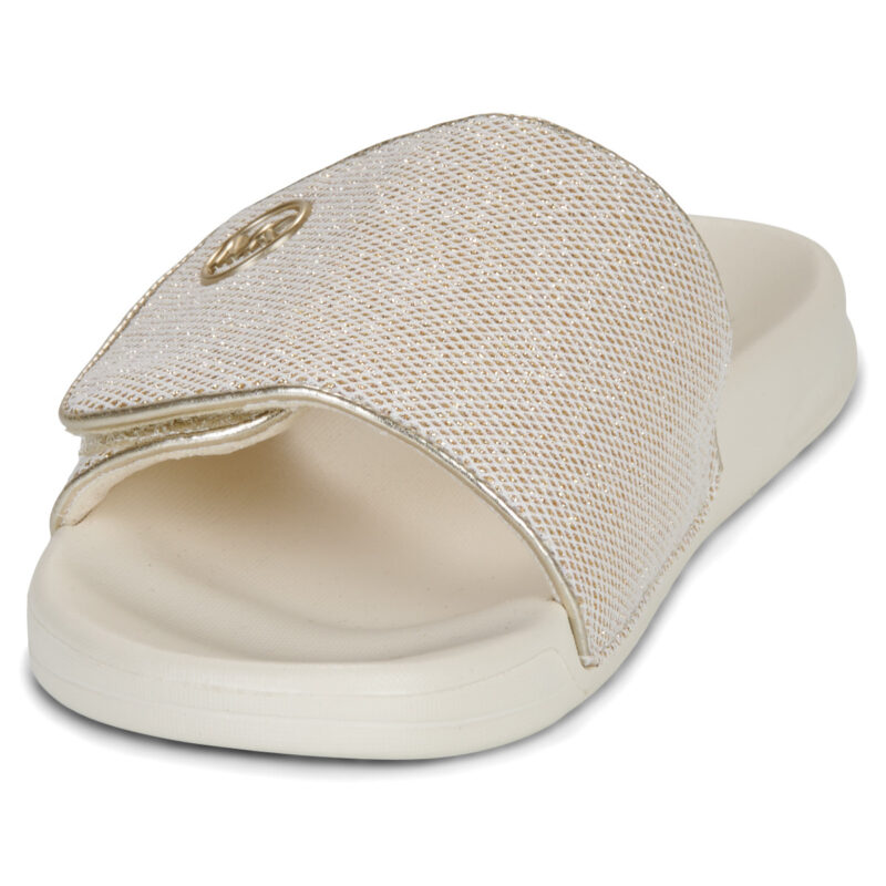 ragazza MICHAEL Michael Kors JETT DARBY Oro ciabatte Bambina - 3