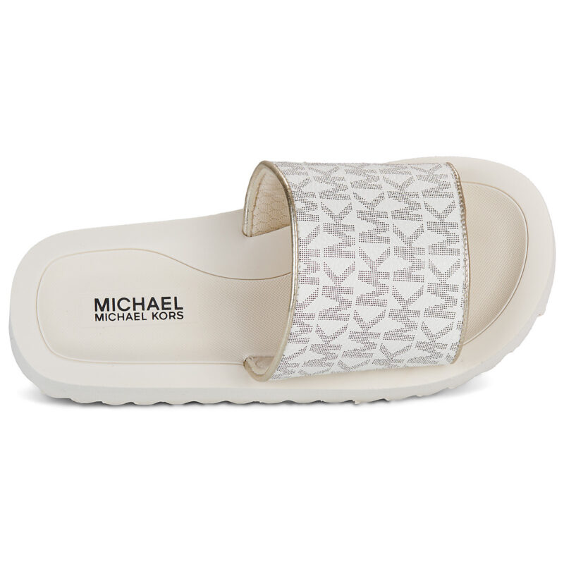 ragazza MICHAEL Michael Kors TEAGAN MERRICK 2 Beige ciabatte Bambina - 6