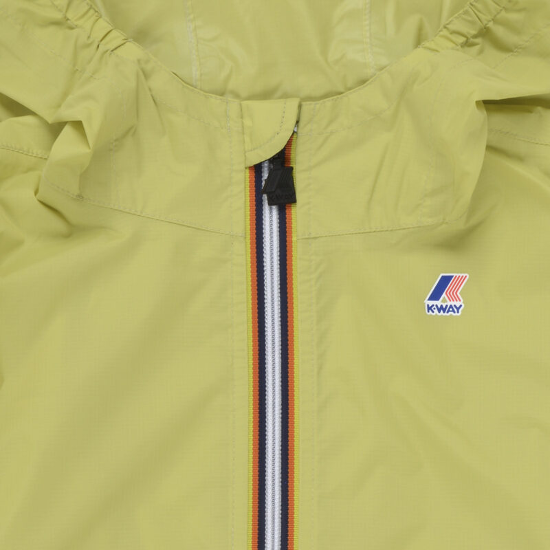 giacca a vento ragazza K-Way LE VRAI 3.0 PETIT CLAUDE Verde giacca a vento Bambina - 3