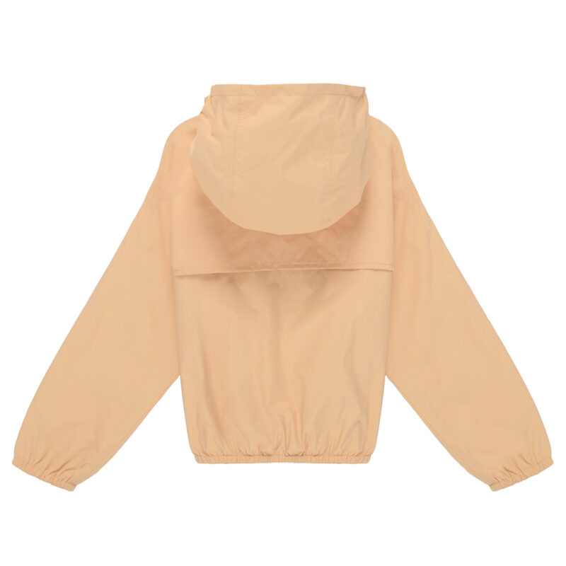 giacca a vento ragazza K-Way LE VRAI JAKE PLUS 2. DOUBLE Beige giacca a vento Bambina - 2