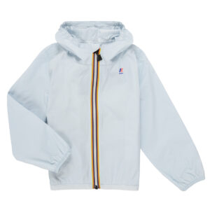 giacca a vento ragazza K-Way  LE VRAI PETIT CLAUDE 4.0 100 % NYLON RECYCLED  Blu K-Way 8059005207268