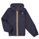 chica rompevientos K-Way LE VRAI PETIT CLAUDE 4.0 Cortavientos 100% NYLON RECICLADO Azul Ni&ntilde;a - 1