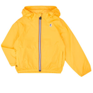 giacca a vento ragazza K-Way  LE VRAI PETIT CLAUDE 4.0 100 % NYLON RECYCLED  Giallo K-Way 8059005208203