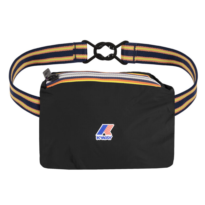 chica rompevientos K-Way LE VRAI PETIT CLAUDE 4.0 100% NYLON RECICLADO Cortavientos negro para ni&ntilde;a - 3