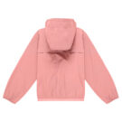 giacca a vento ragazza K-Way LE VRAI PETIT CLAUDE 4.0 100 % NYLON RECYCLED Rosa giacca a vento Bambina - 2