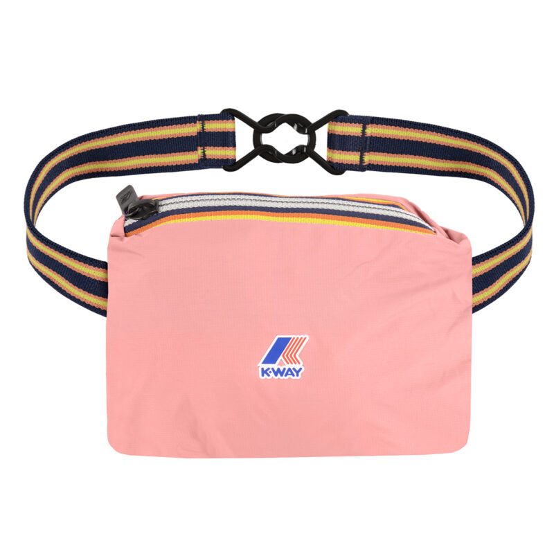giacca a vento ragazza K-Way LE VRAI PETIT CLAUDE 4.0 100 % NYLON RECYCLED Rosa giacca a vento Bambina - 3