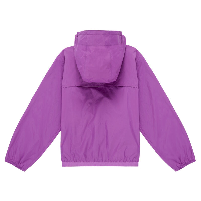 chica rompevientos K-Way LE VRAI PETIT CLAUDE 4.0 Cortavientos 100% NYLON RECICLADO Morado Ni&ntilde;a - 2