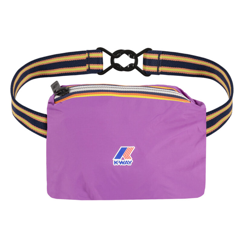 chica rompevientos K-Way LE VRAI PETIT CLAUDE 4.0 Cortavientos 100% NYLON RECICLADO Morado Ni&ntilde;a - 3