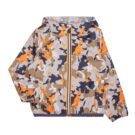 giacca a vento ragazza K-Way P. LE VRAI 3.0 CLAUDE GRAPHIC Multicolore giacca a vento Bambina - 1