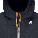 giacca a vento ragazza K-Way P. MADLAINE DIAMOND QUILTED WARM Marine giacca a vento Bambina - 3
