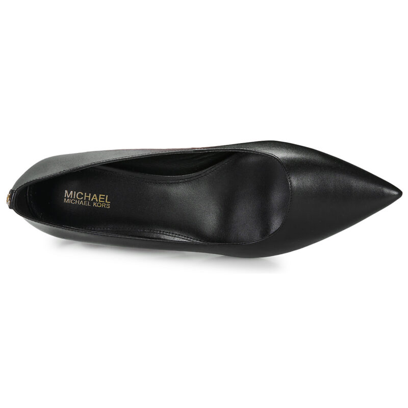 MICHAEL Michael Kors ALINA FLEX KITTEN PUMP Black Women's Pumps - 6