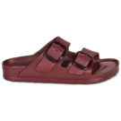 BIRKENSTOCK Arizona Big Buckle EVA Eva / Marrone / Rosso scuro / Stretto Bordeaux Ciabatta Donna - 2