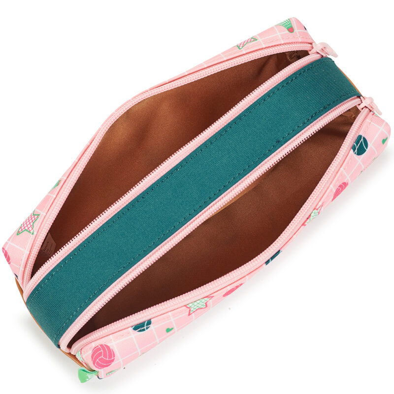 Bambina Tann's CAROLINE TROUSSE DOUBLE Rosa Astucci scolastici Bambina - 3