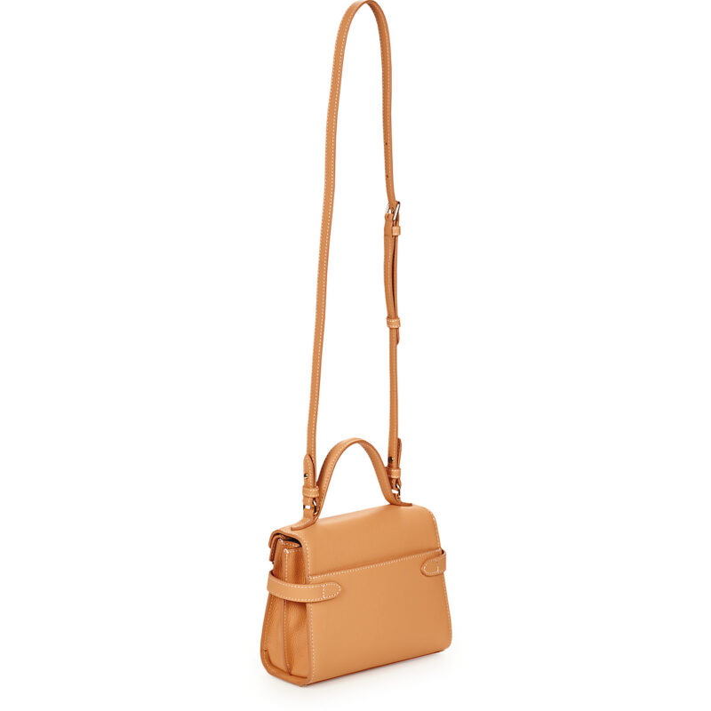 Donna Le Tanneur EMILIE SMALL Arancio Borsetta Donna - 3